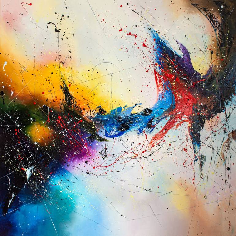 Original Abstract Paintings by Liubov Kuptsova