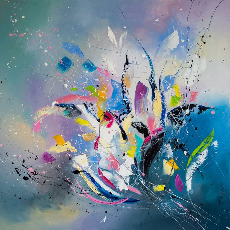 Original Abstract Paintings by Liubov Kuptsova