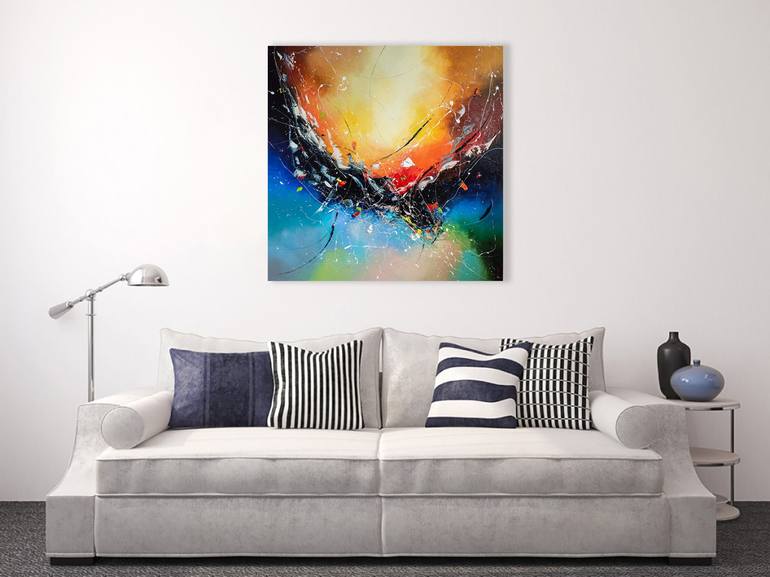 Original Abstract Painting by Liubov Kuptsova