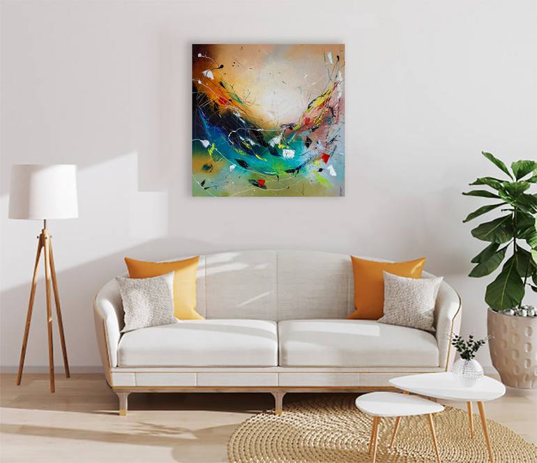Original Abstract Painting by Liubov Kuptsova