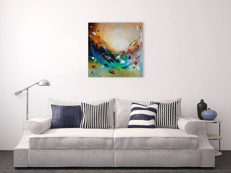 Original Abstract Painting by Liubov Kuptsova