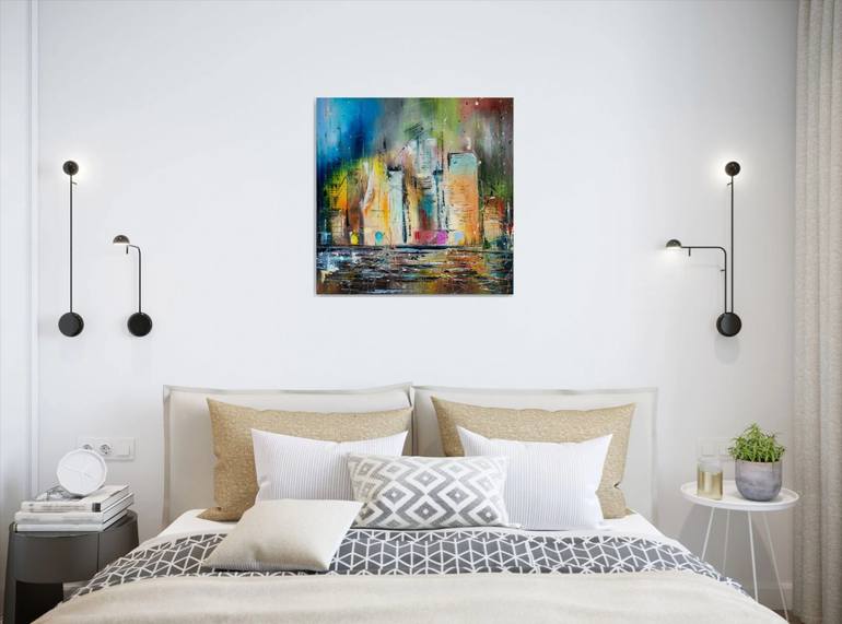 Original Abstract Painting by Liubov Kuptsova
