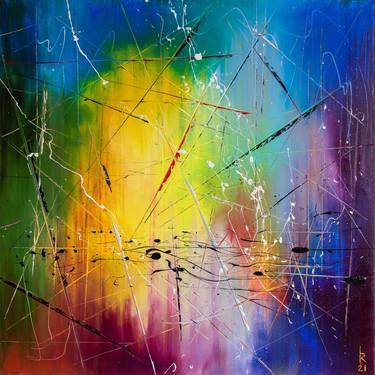 Original Abstract Paintings by Liubov Kuptsova