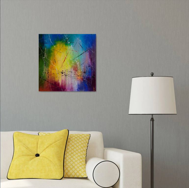 Original Abstract Painting by Liubov Kuptsova