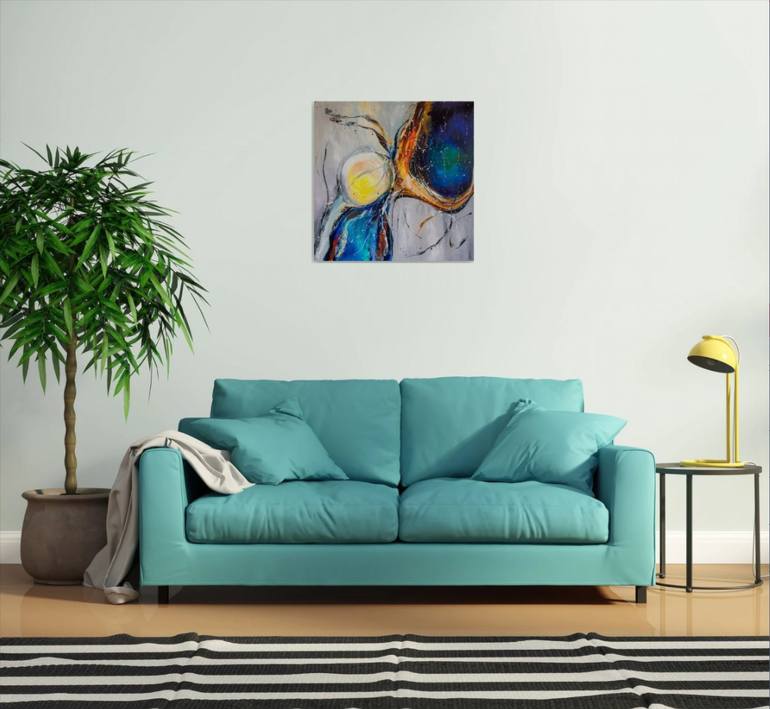 Original Abstract Painting by Liubov Kuptsova