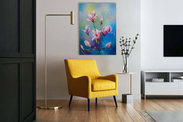 Original Impressionism Floral Painting by Liubov Kuptsova