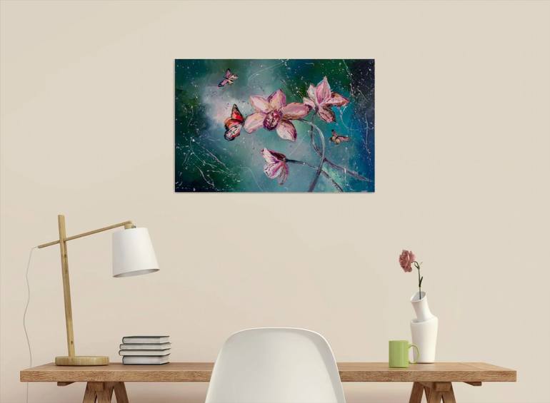 Original Floral Painting by Liubov Kuptsova