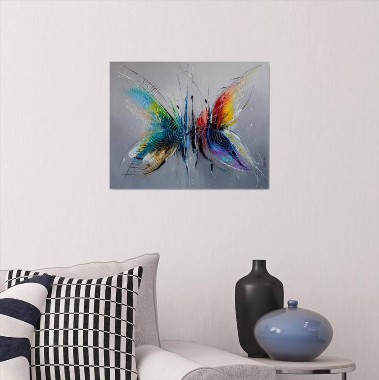 Original Abstract Painting by Liubov Kuptsova