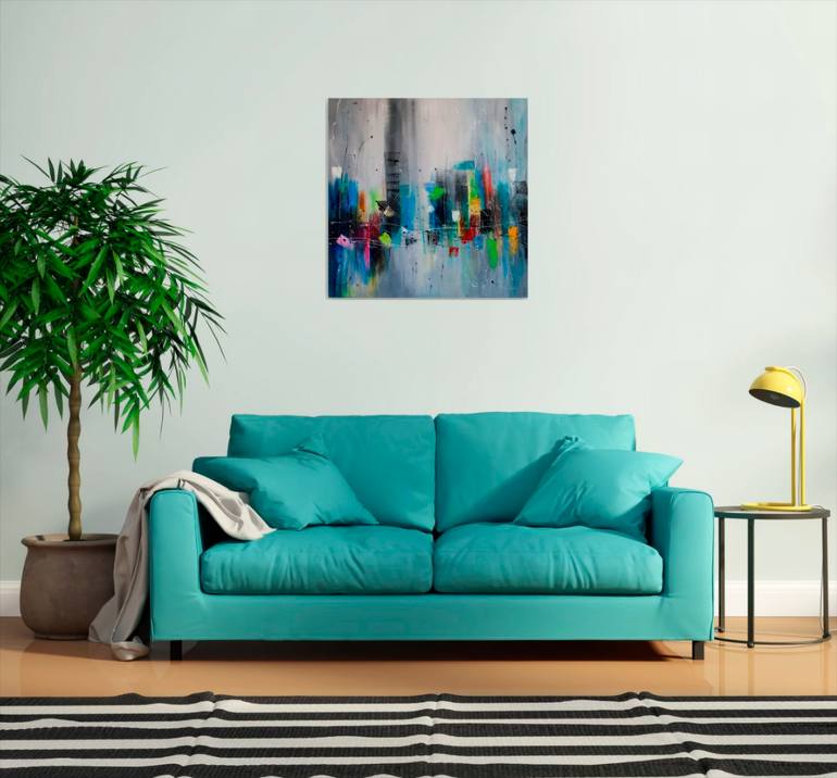 Original Abstract Painting by Liubov Kuptsova