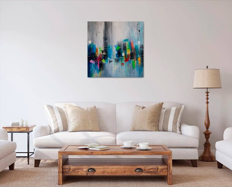 Original Abstract Painting by Liubov Kuptsova