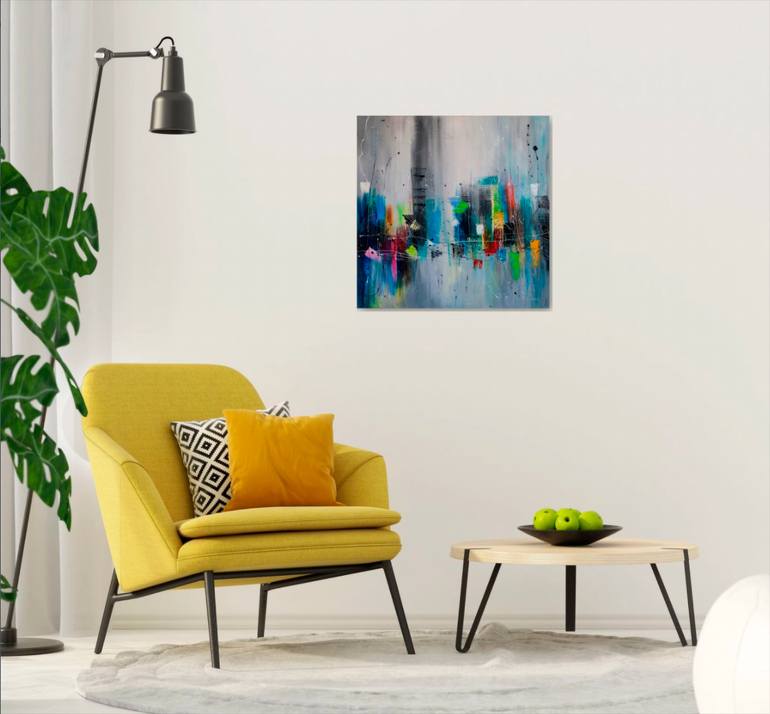 Original Abstract Painting by Liubov Kuptsova