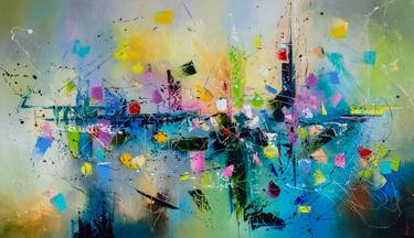 Original Abstract Paintings by Liubov Kuptsova