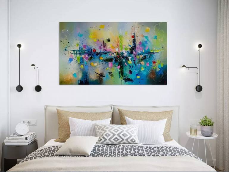 Original Abstract Painting by Liubov Kuptsova