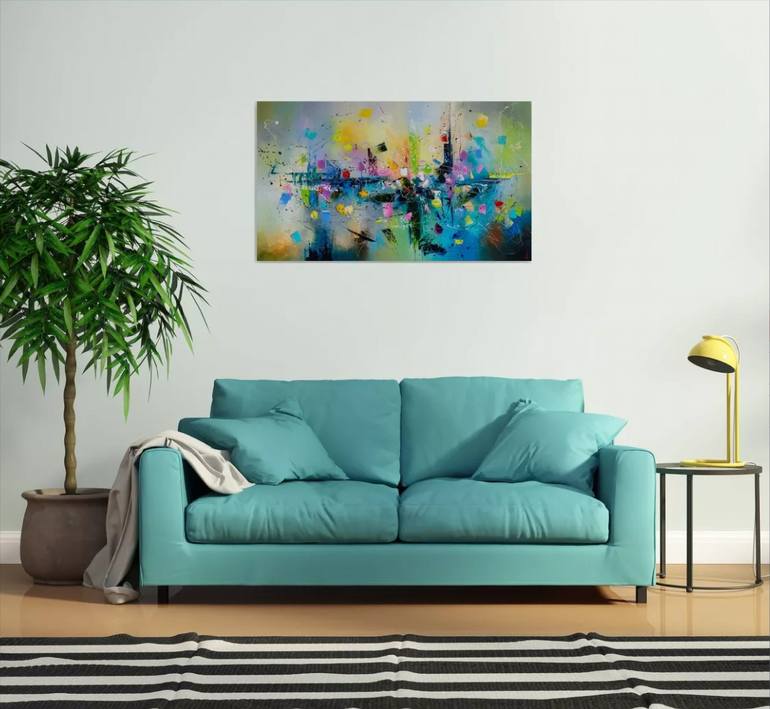 Original Abstract Painting by Liubov Kuptsova