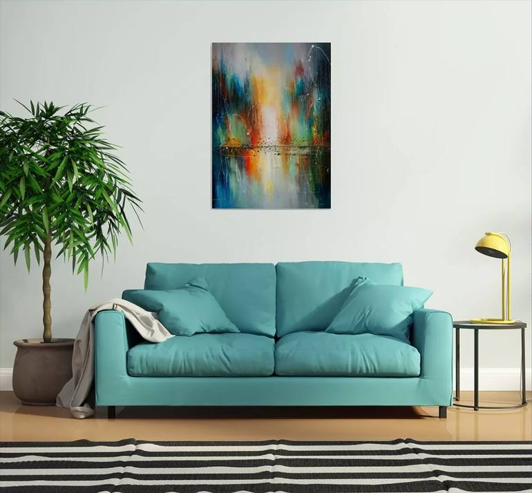 Original Abstract Painting by Liubov Kuptsova