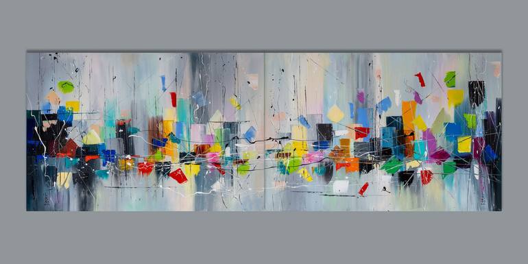 Original Abstract Painting by Liubov Kuptsova