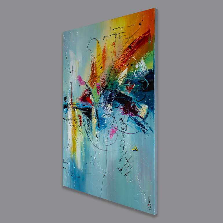 Original Abstract Expressionism Abstract Painting by Liubov Kuptsova