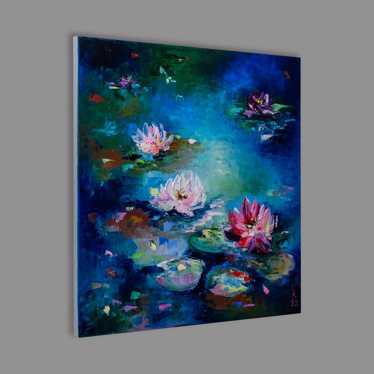 Original Impressionism Floral Painting by Liubov Kuptsova