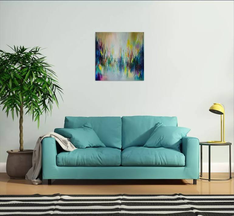 Original Abstract Painting by Liubov Kuptsova