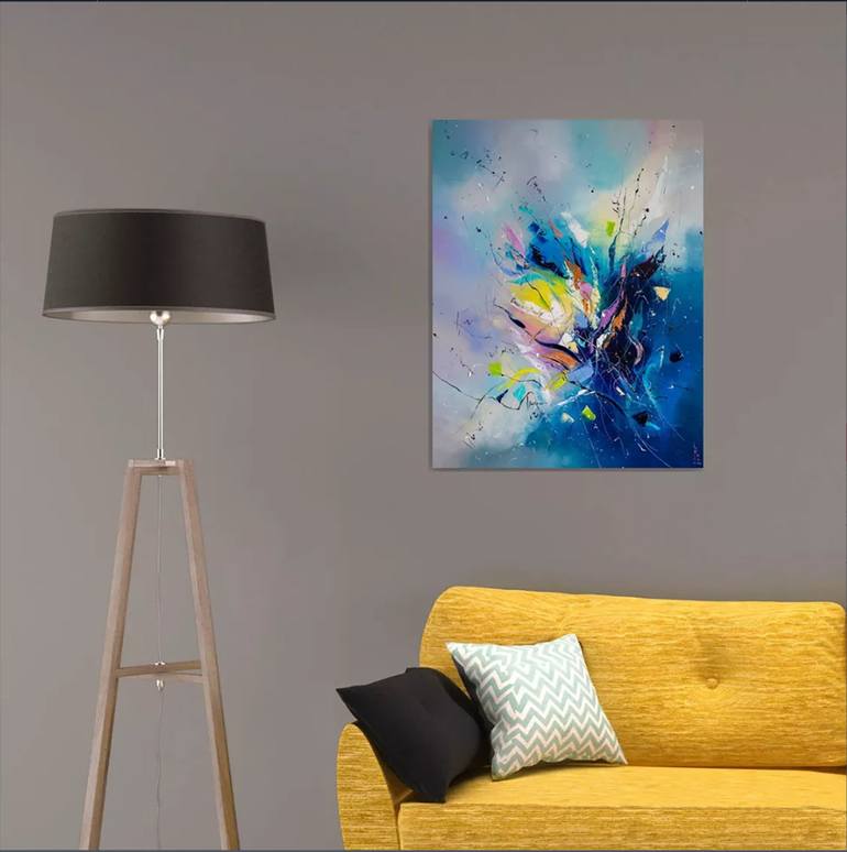 Original Abstract Painting by Liubov Kuptsova