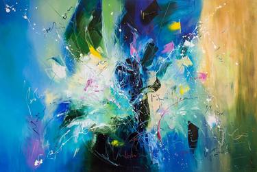 Original Abstract Paintings by Liubov Kuptsova