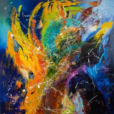 Original Abstract Paintings by Liubov Kuptsova