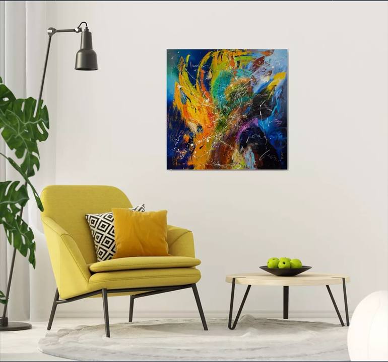 Original Abstract Painting by Liubov Kuptsova