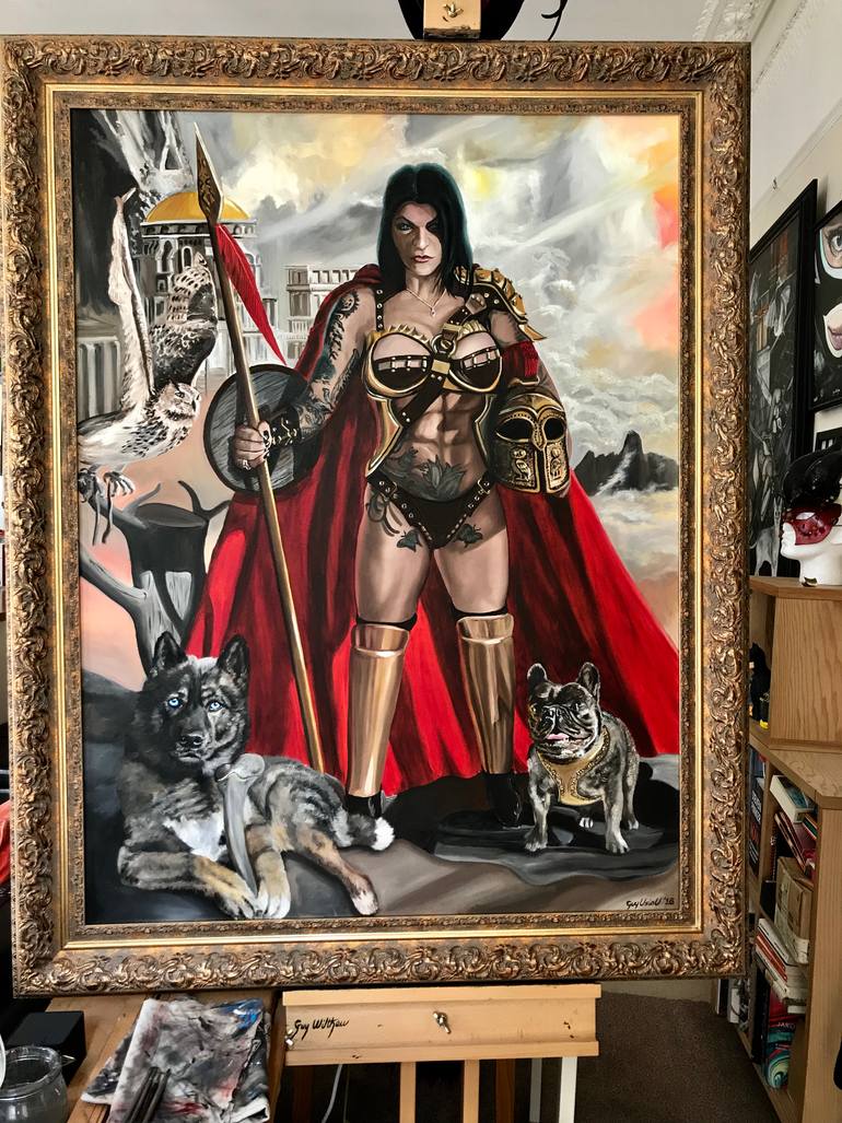 Original Documentary Other Painting by Guy Usinu