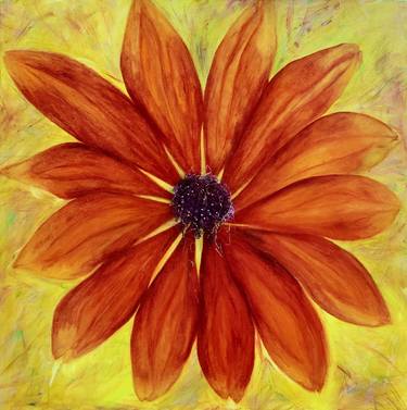 Original Expressionism Floral Paintings by Sonia Williams