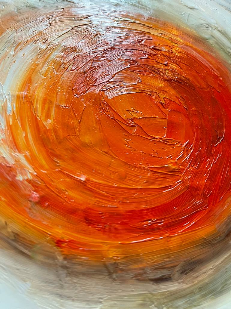 Original Expressionism Still Life Painting by Anastasiia Novitskaya
