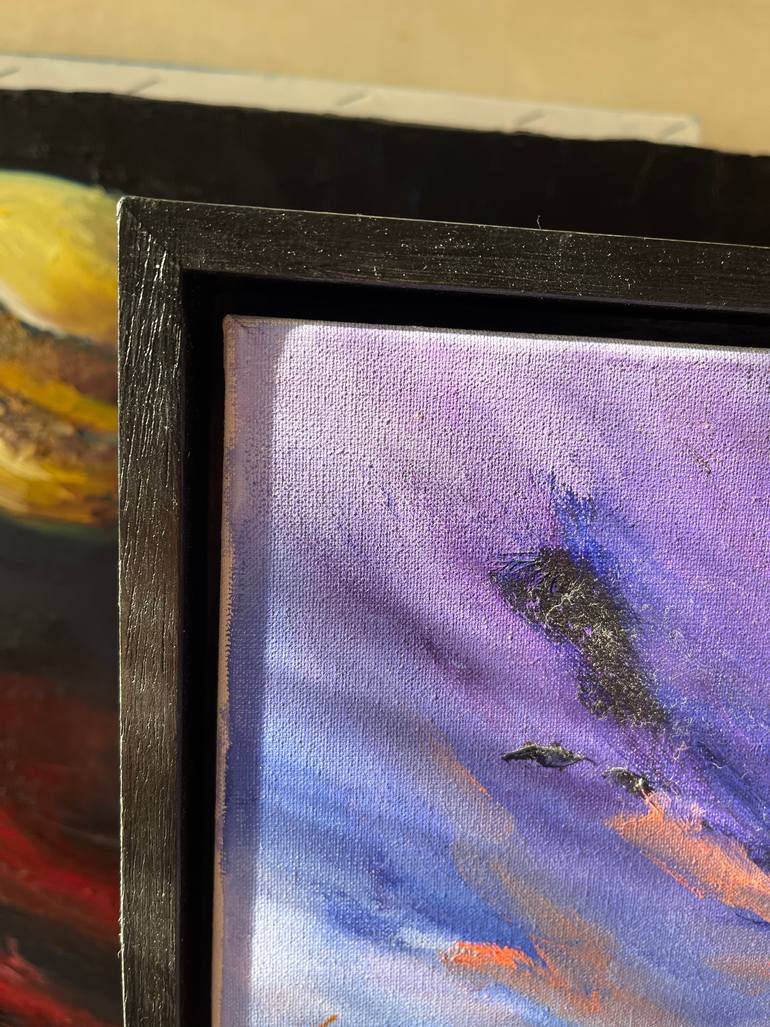 Original Impressionism Landscape Painting by Anastasiia Novitskaya