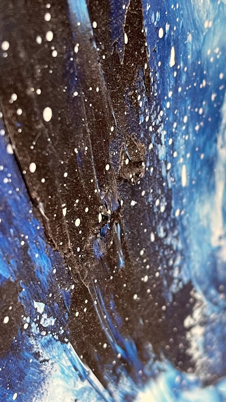 Original Abstract Landscape Painting by Anastasiia Novitskaya