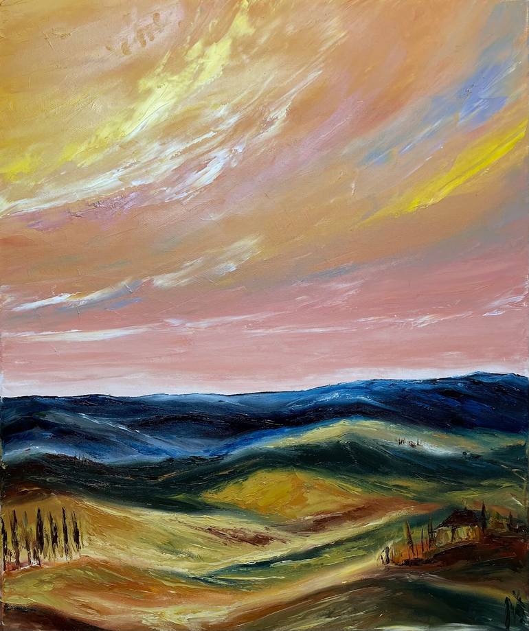 Original  Painting by anastasiia novitskaya