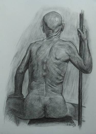 Original Nude Drawings by Rodney Rauth