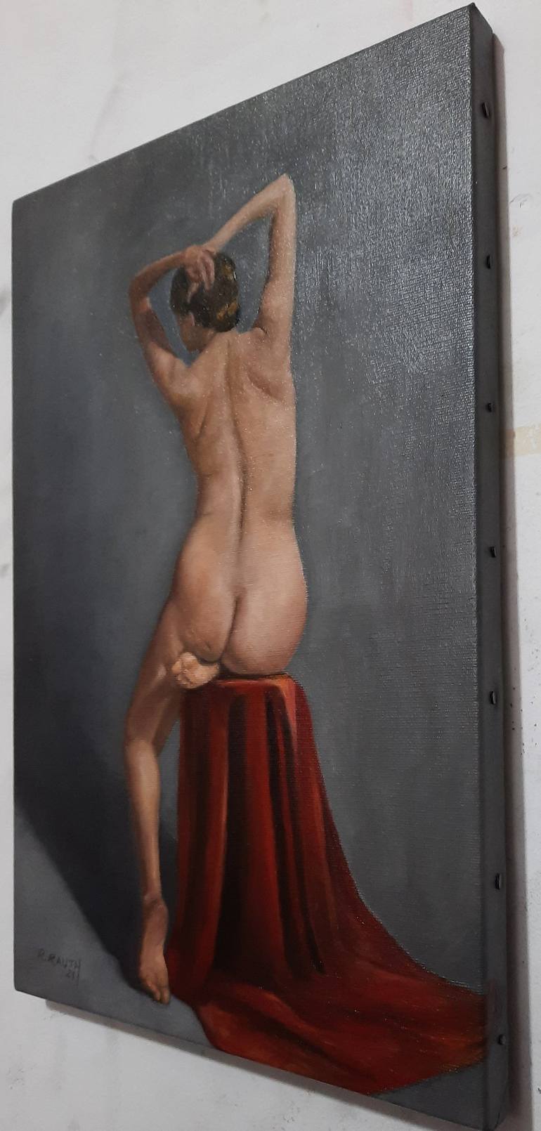 Original Figurative Nude Painting by Rodney Rauth