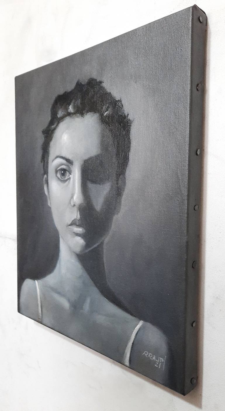 Original Portrait Painting by Rodney Rauth