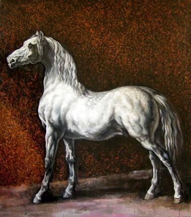Original Horse Paintings by Benoit Paré