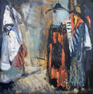 Original Abstract Expressionism Fashion Paintings by simone Butturini