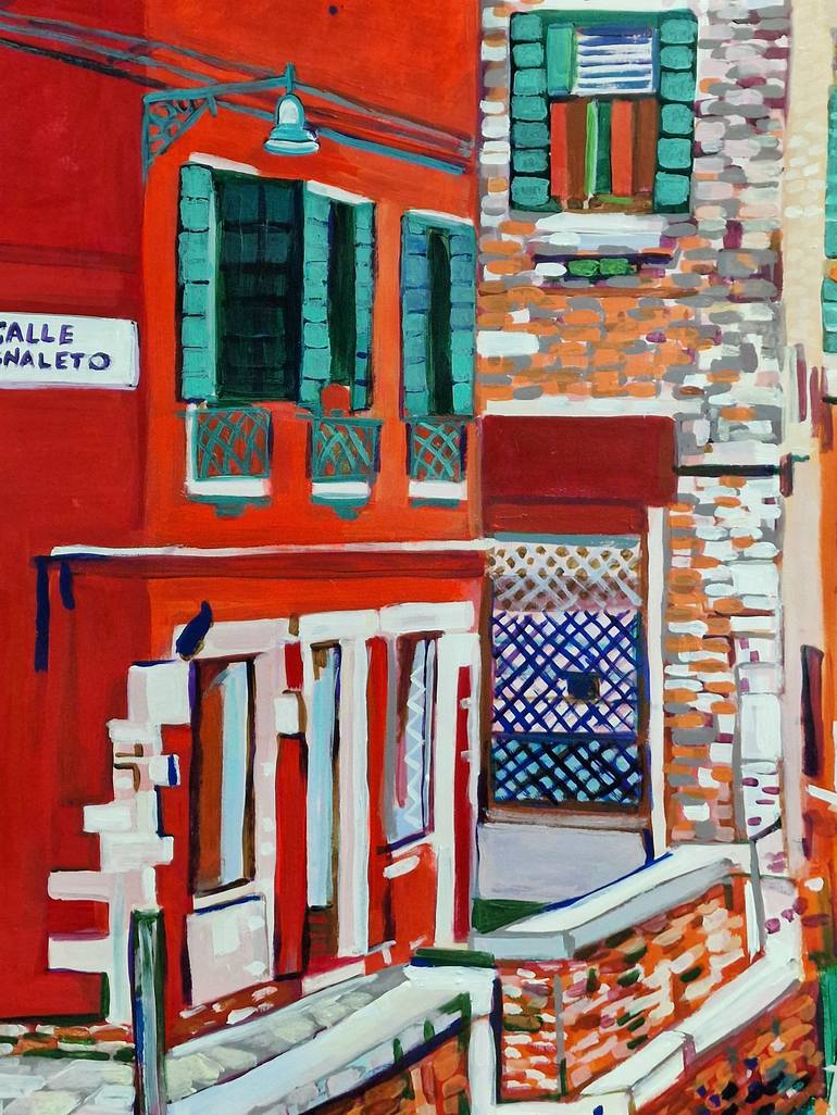 Original Architecture Painting by Alexandra Djokic