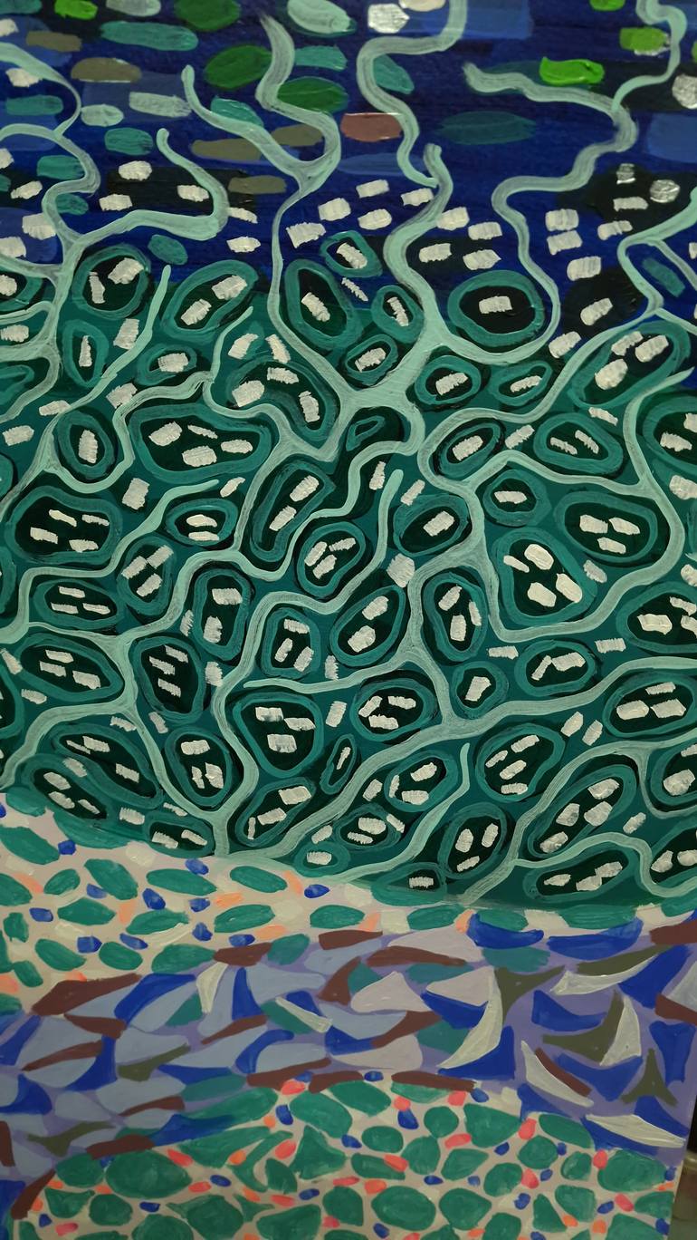 Original Contemporary Beach Painting by Alexandra Djokic