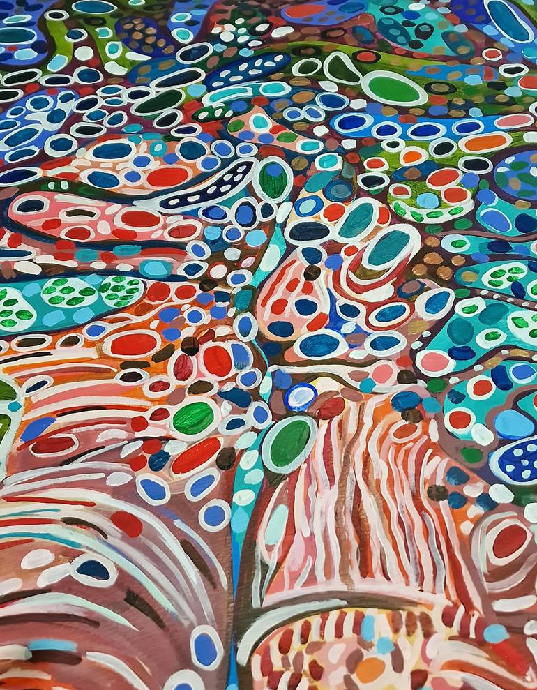 Original Contemporary Beach Painting by Alexandra Djokic