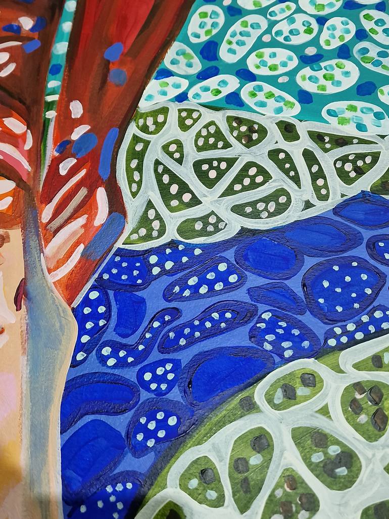 Original Contemporary Beach Painting by Alexandra Djokic