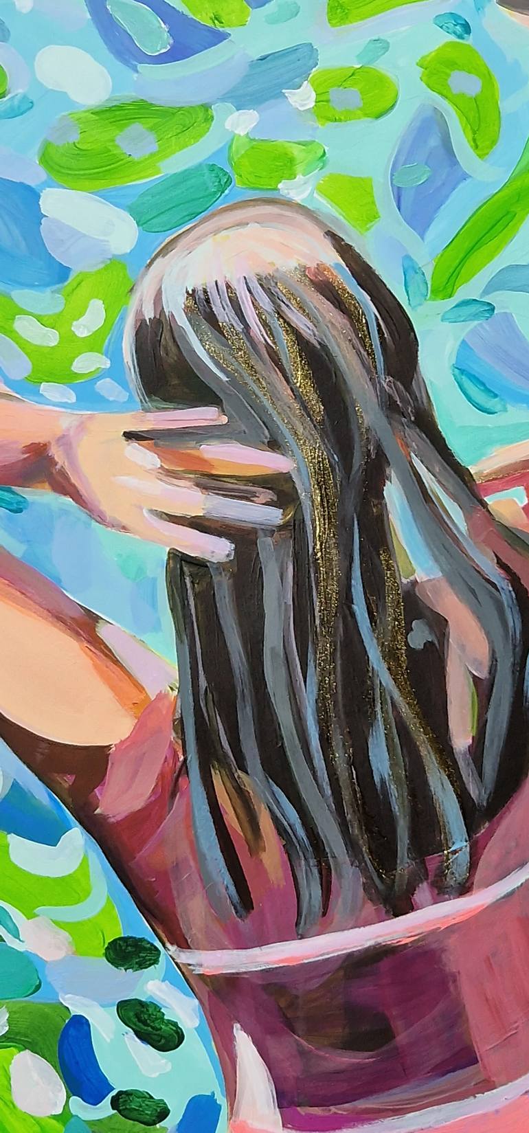 Original Contemporary People Painting by Alexandra Djokic