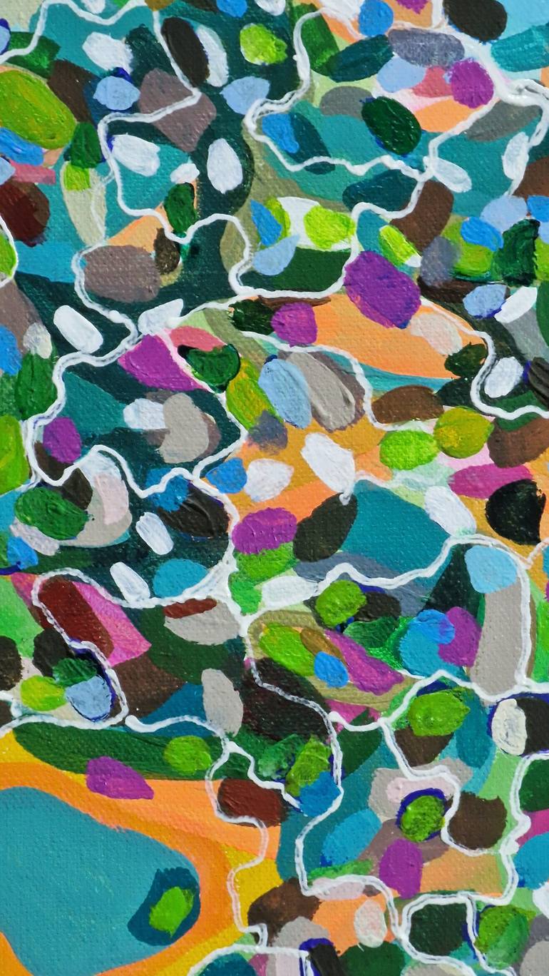 Original Abstract Water Painting by Alexandra Djokic