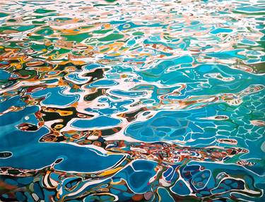 Original Abstract Water Paintings by Alexandra Djokic