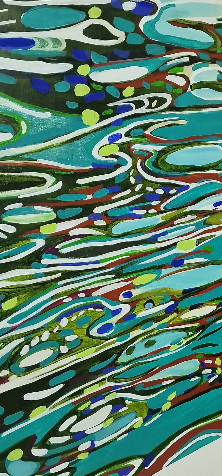 Original Figurative Water Painting by Alexandra Djokic