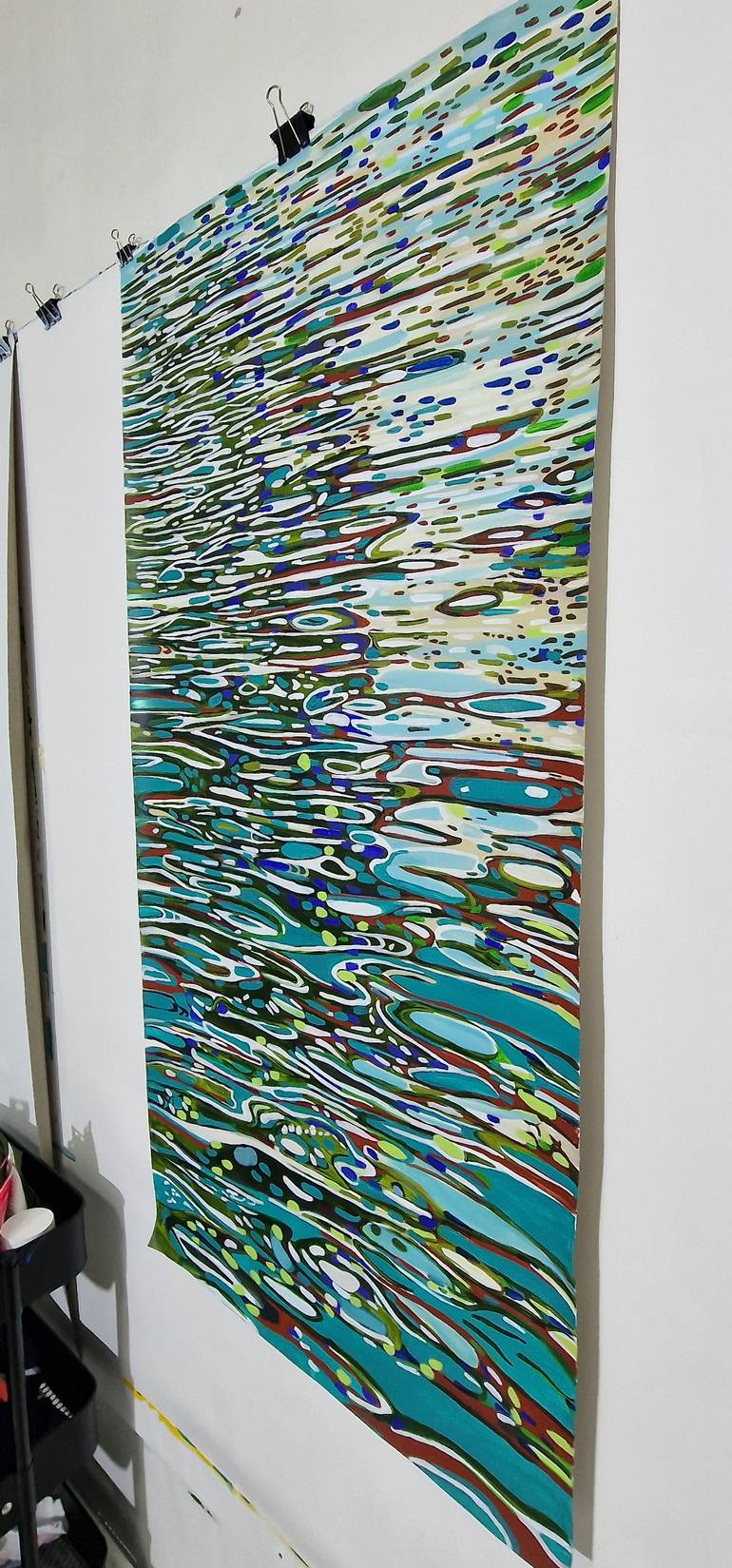 Original Figurative Water Painting by Alexandra Djokic