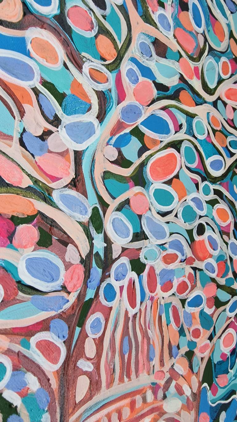 Original Abstract Beach Painting by Alexandra Djokic