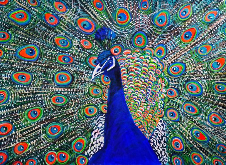 Print of Abstract Animal Paintings by Alexandra Djokic