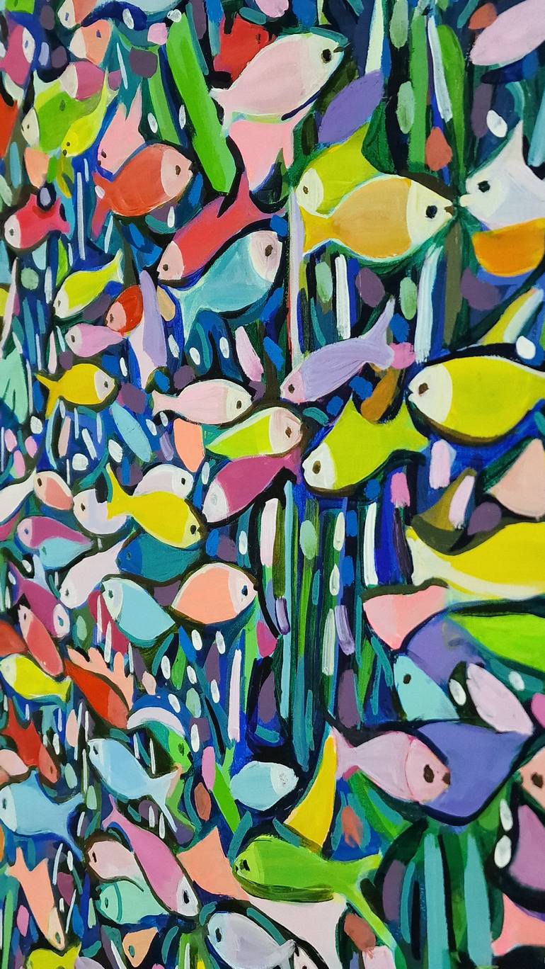 Original Contemporary Animal Painting by Alexandra Djokic